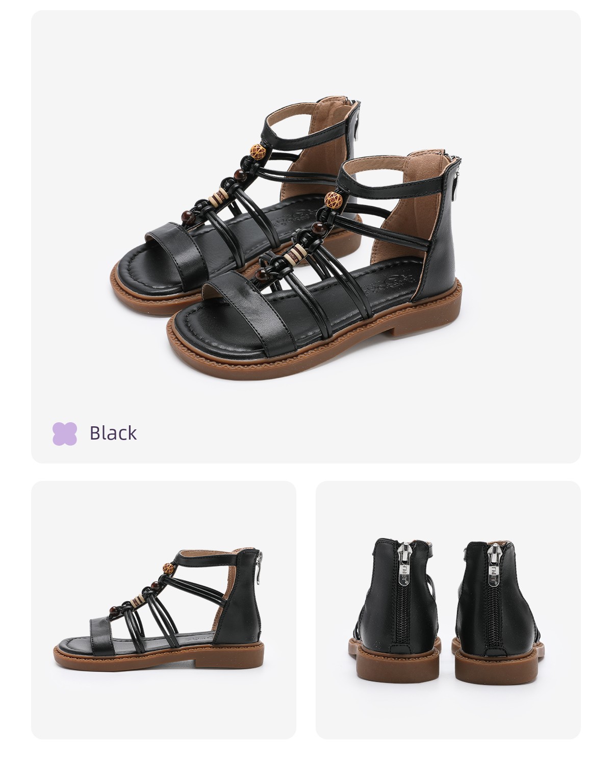 Girls' Sandals, Kidsren's Roman Shoes, 2026 New Models, Soft-Soled Shoes for Middle and Large Kidsren, Summer Shoes for Girls, Summer Shoes for Girls — 31