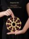 Heat insulation pad Large casserole mats Restaurant household heat-resistant high temperature resistant plate bowl pad anti-scalding placemat bamboo cushion round square