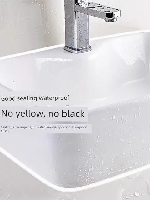 Plastic steel mud waterproof and mildew-proof kitchen and bathroom sealant bathroom gap filling glue sealing plug leakage king mud leak repair