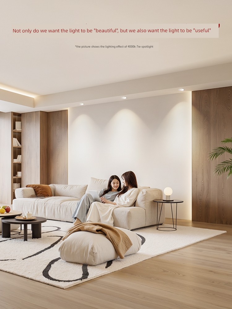 Seton Lighting Embedded Eye Protection Living Room Luxury Light Downlight