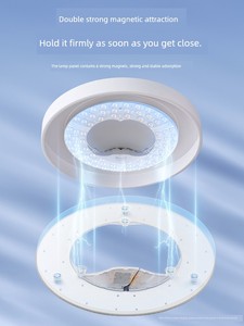 HP Lighting Magnetic Suction Energy-Saving Eye Protection round Bedroom Ceiling Lamp LED Light Wick Replacement the Lamp