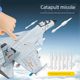 J-15 J-20 alloy aircraft model J-31 fighter simulated aircraft model military children's toy aircraft decoration