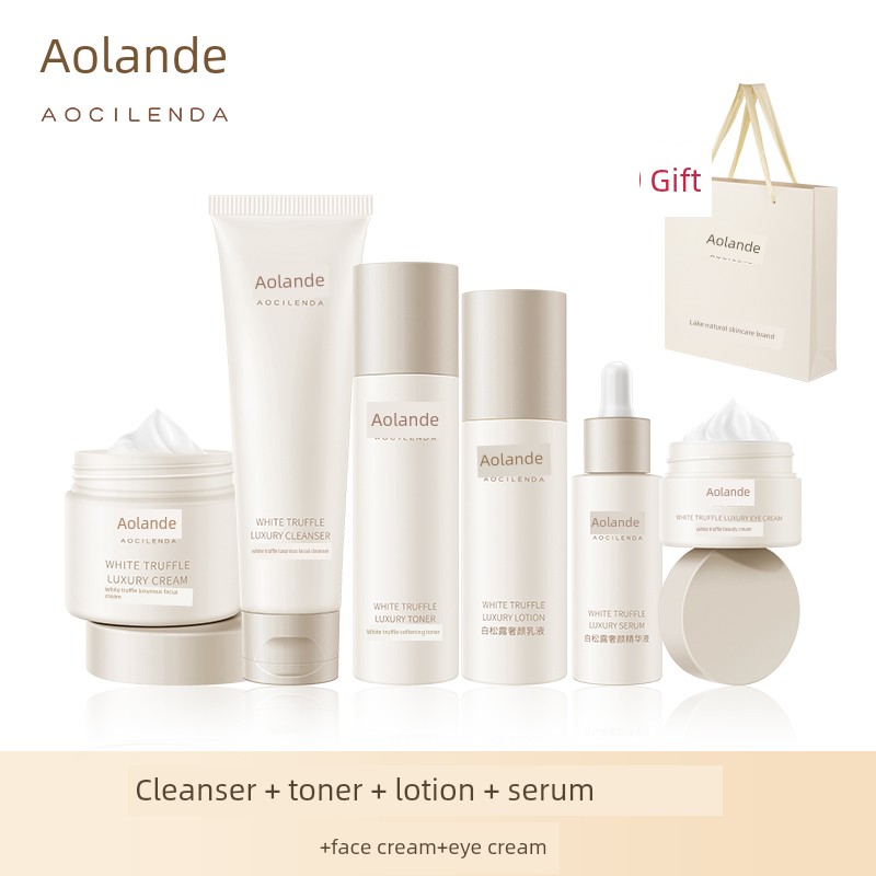 Aolan Dai's White Truffle Set Can Be Used for Pregnancy Preparation, Specifically for Skin Care, Moisturizing, Hydrating Lotion, and Essence Skin Care Set — 1