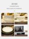 Jiangshan Ruhua single product bowl and dish set household light luxury Chinese tableware Jingdezhen bowl and dish combination house-moving bowl and chopsticks