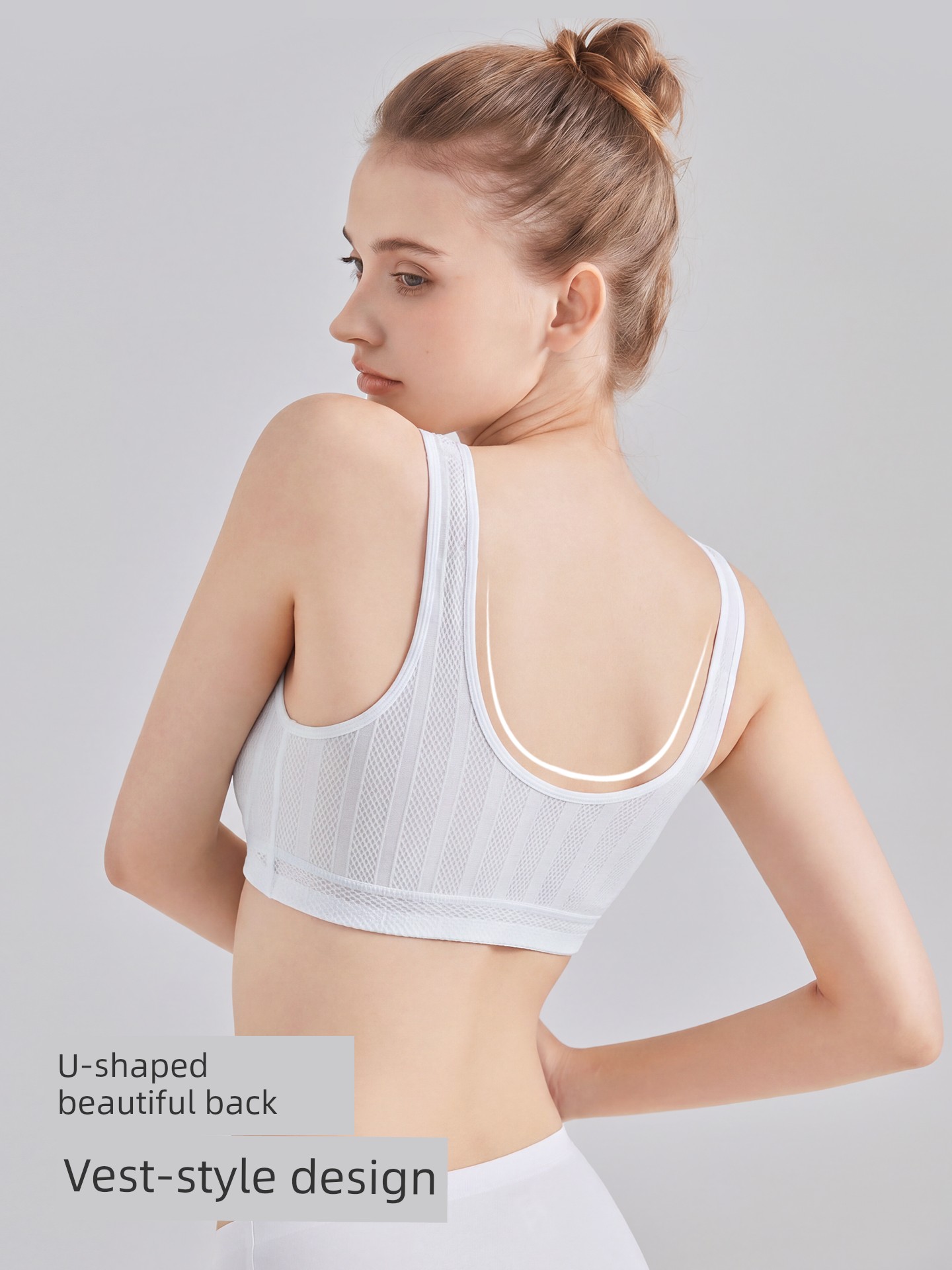 Front-Buttoned Nursing Bra for Postpartum Breastfeeding and Sleeping, Special Vest-Style Maternity Bra for Pregnancy, Ultra-Thin Summer Model — 5