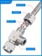 304 stainless steel inner/outer wire sleeve tee terminal inner and outer thread Pressure gauge joint M14 4 points