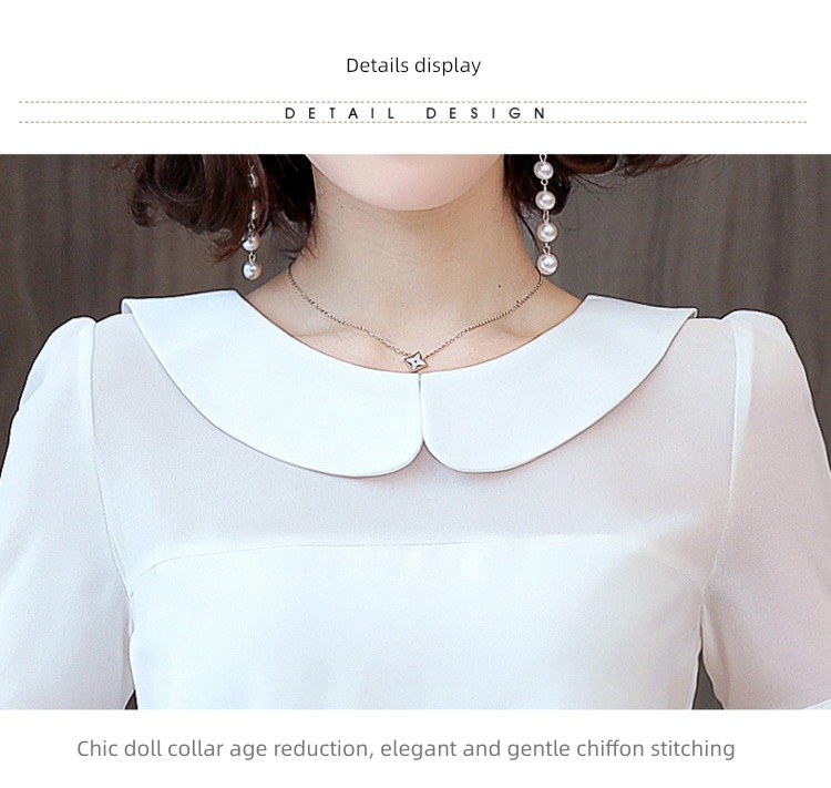 Women 2020 summer Foreign style Small shirt Very immortal Short sleeve