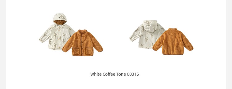 [Courage Soft Leather] Mini Bala Boys and Girls Children's Jacket Water-Repellent Plush Inner Lining Three-In-One 2026 Autumn — 36
