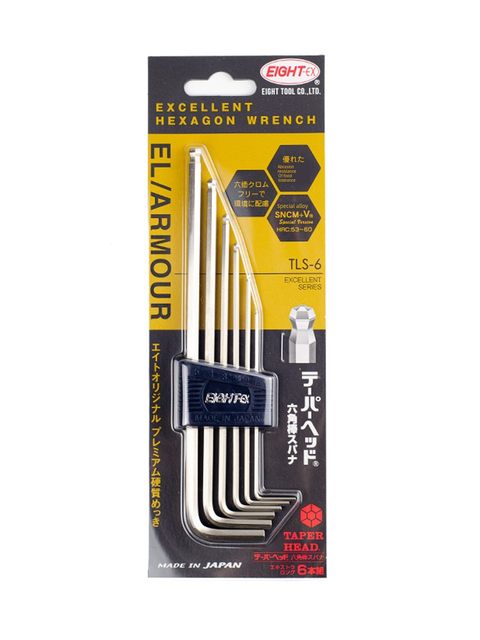 Original imported Bailey Allen wrench set ball head flat head 6 corner screwdriver 9 piece set hardened metric