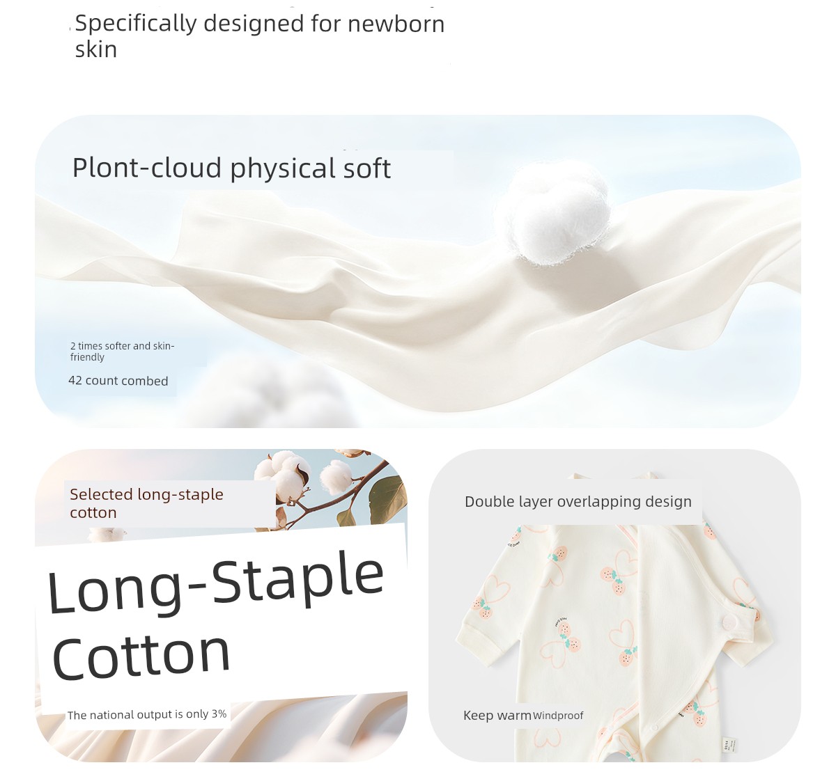 Autumn Clothes Pure Cotton Spring and Summer Long Sleeves Super Cute Jumpsuit — 10
