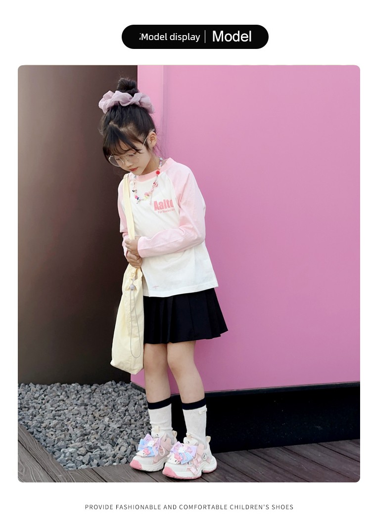 Astro Boy Girls' Shoes, White Sneakers, 2026 New Summer Soft-Soled Breathable Running Sports Mesh Shoes for Girls — 9