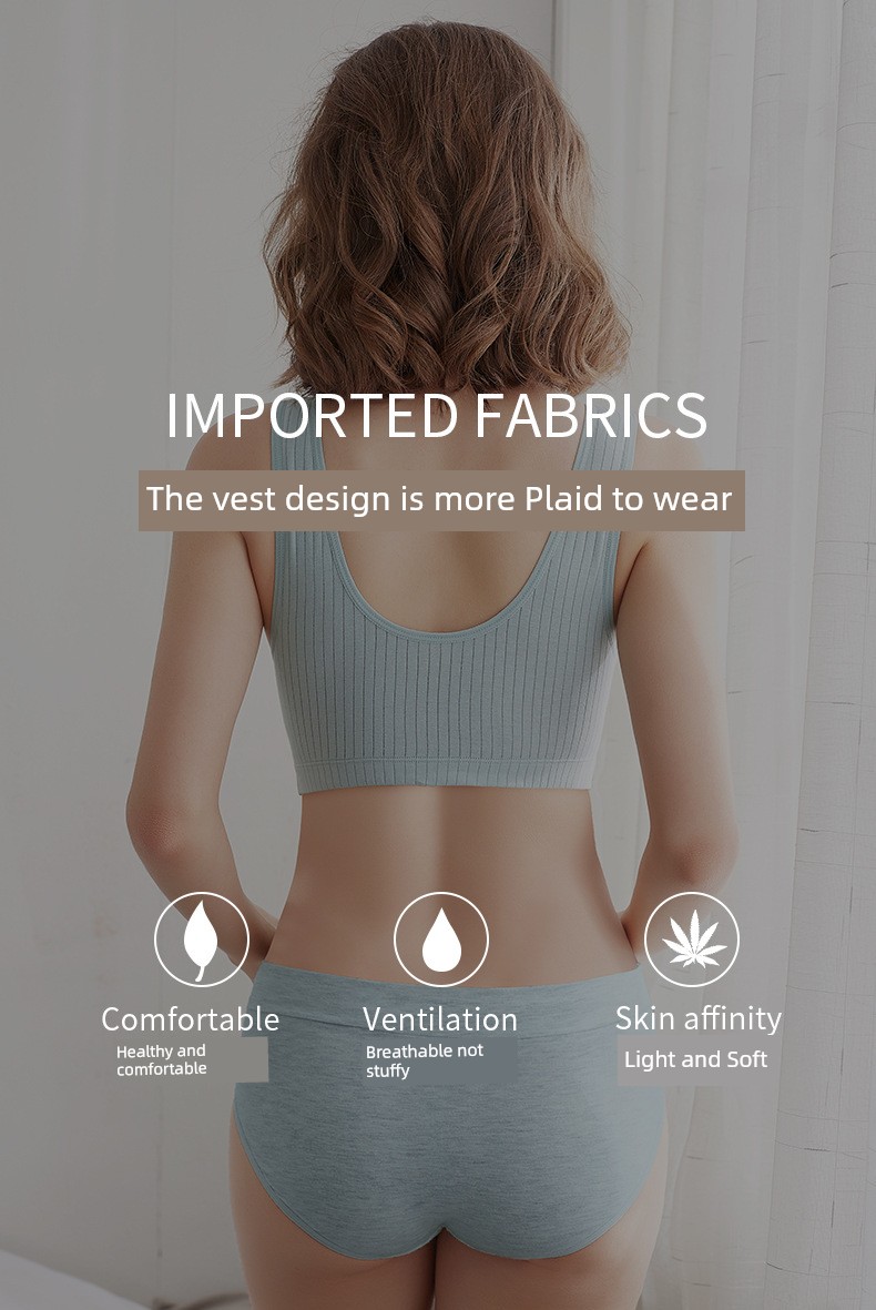 Nursing Intimates Vest Maternity Bra Anti-SAG Push up Postpartum Feeding Pure Cotton Pregnancy Special Pu Wearable While Sleeping — 17