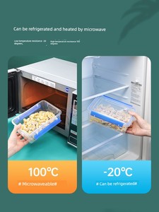 Large Capacity Plastic Kitchen Commercial Stall Crisper