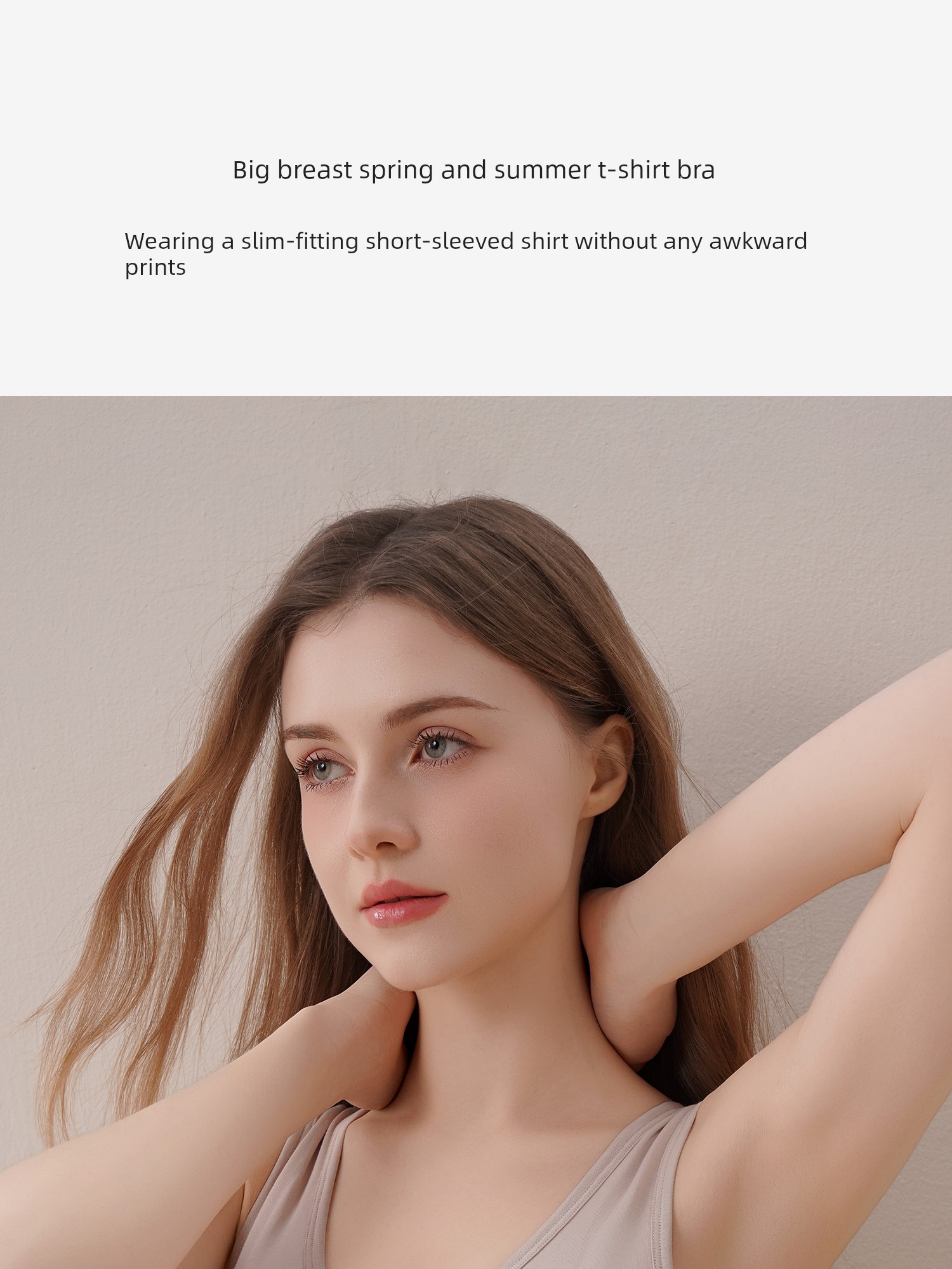 [C-G Large Size Large Bust] Nursing Bra with Large Cups to Prevent Sagging, Specially Designed for Postpartum Breastfeeding, Thin Summer Style Bra — 27
