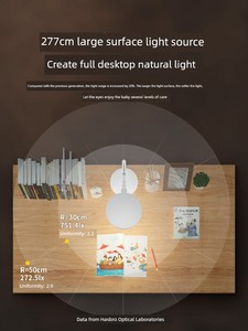 Children's Desk Lamp for Learning Students Children's Desk Eye-Protection Lamp National AA Level Full Spectrum Dormitory