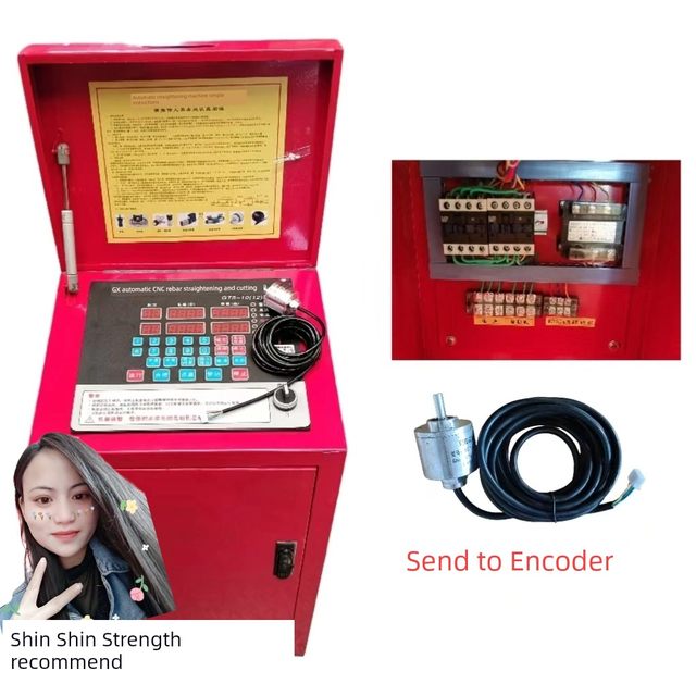 CNC steel bar straightening electromechanical box straightening machine distribution cabinet computer board control box encoder box frequency conversion