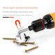 Zhifeng 5MM hexagonal head 801 electric screwdriver head electric hexagonal sleeve round handle S2 steel
