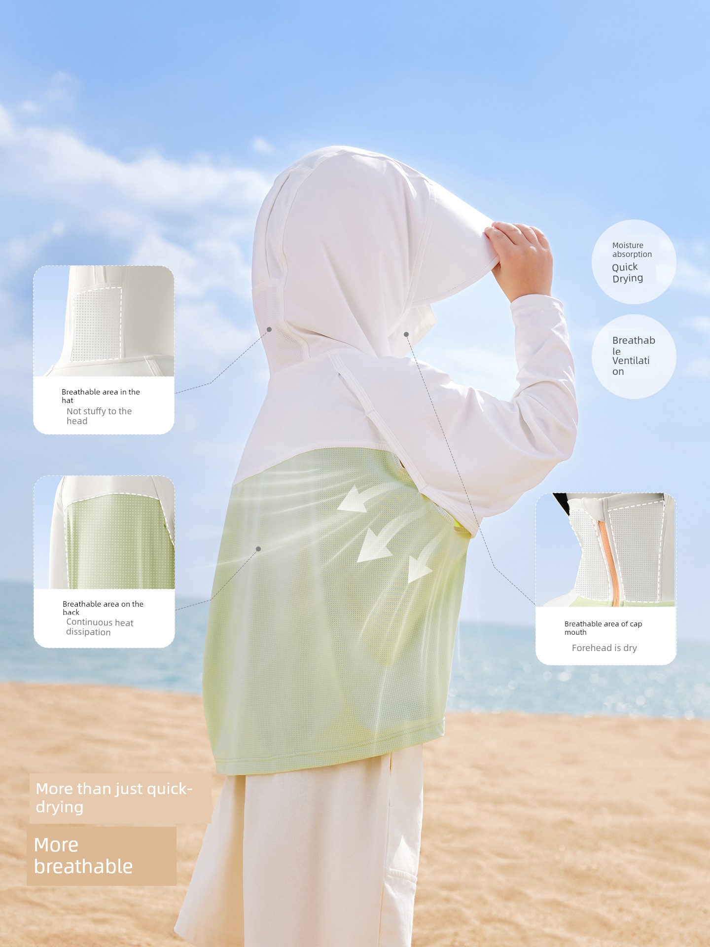 Babies' Ice Silk Thin Children's Sun Protection Clothing — 4