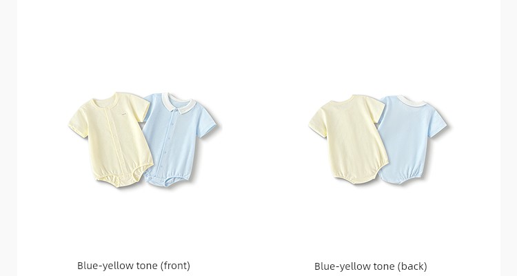 Balabala Children's Clothing Newborn Baby Clothes Full-Month Baby Jumpsuit Infant Romper Triangle Autumn Outfit Two-Piece Set — 66