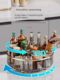 Kitchen seasoning storage rack countertop rotary storage household supplies special multi-functional seasoning storage box