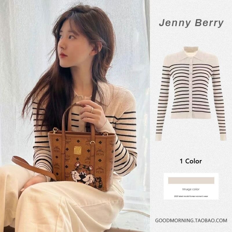 polo White Deer Zhao Lusi Lay a foundation sweater Sweater