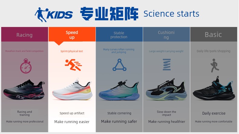 Lightweight 3-Strap Jordan Kidsren's Shoes, Kidsren's Running Shoes, Autum New Youth Professional Running Shoes, Boys' Sports Shoes — 2