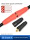 European-style welding machine welding handle quick joint butt socket accessories Pure copper cable lengthening extension connector