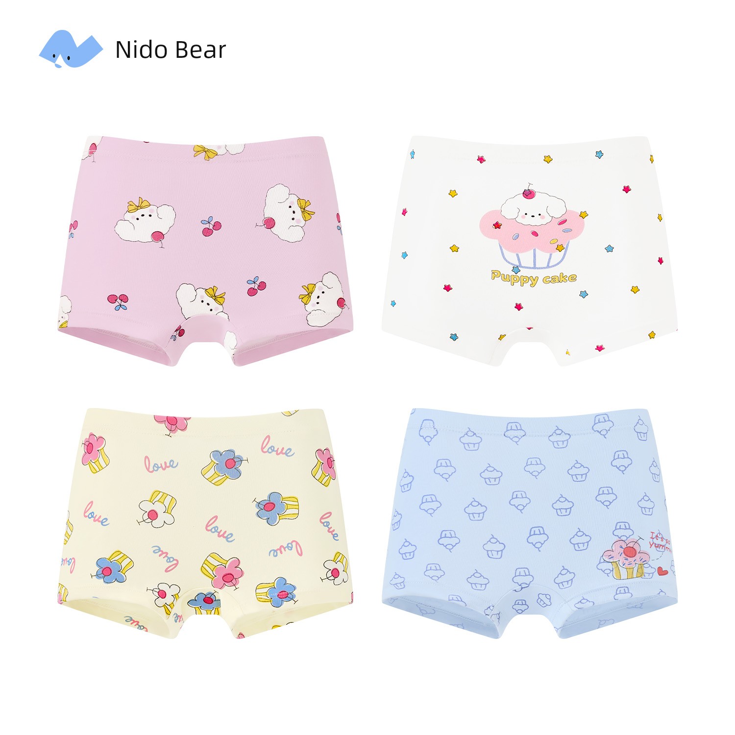 Niduoxiong Pure Cotton Baby Girl Children's Underwear — 1