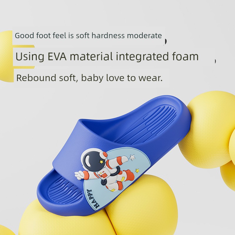 Kids Slippers Boys Summer Girls Non Slip Shit Feeling 2025 New Arrival Home Girl Baby Sandals Bathroom