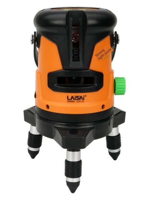 Laise infrared laser level instrument green light two lines high precision strong light thin line high brightness 671 horizontal water mark instrument
