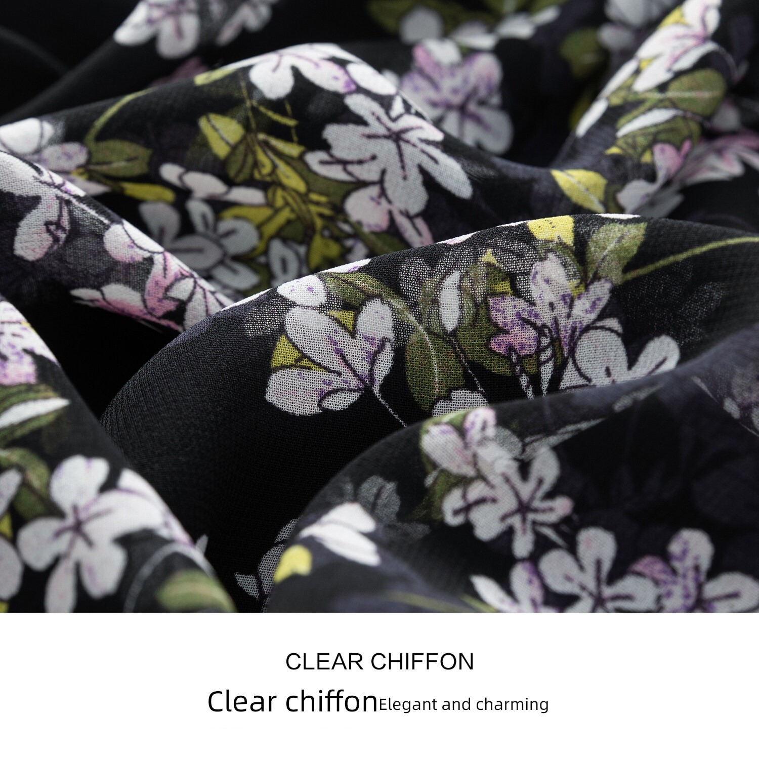 Jiuzi Ribbon commute fashion little chap Chiffon shirt