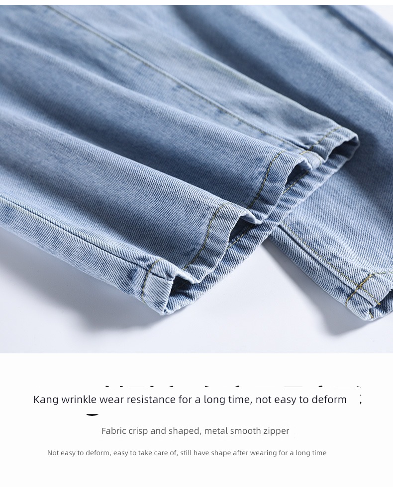 summer Thin money High waist easy little chap Nine points Jeans