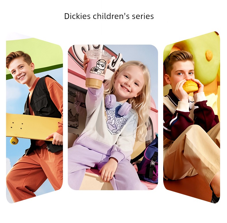 Dickies Medium and Large Children's Sports Shoes for Boys and Girls 2026 Autumn New Model with Rotating Buckle Children's Cushioning Running Shoes — 4