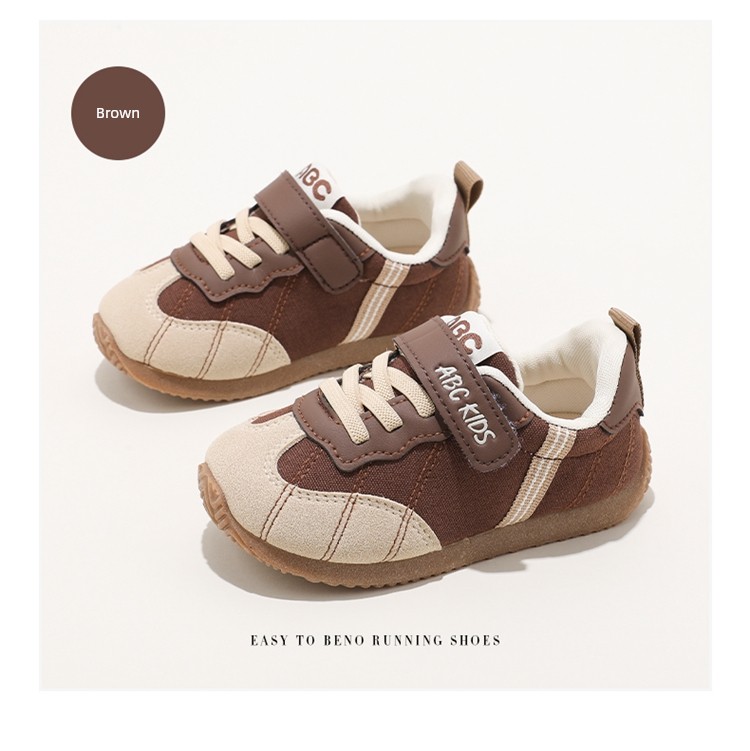 Abckids Girls' Super Stylish Shoes Children's Sneakers 2026 New Autumn Student Running Shoes with Soft Soles — 12
