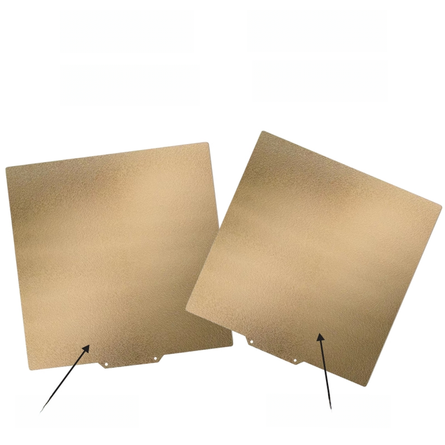 3D printer hot bed PEI double-sided spray magnetic steel platform spring steel plate matte coating anti-curling film