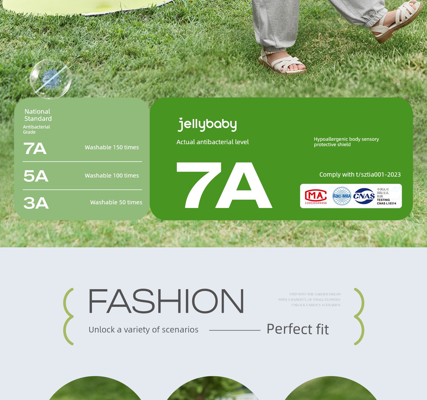 Jellybaby Anti-Mosquito Pants for Girls Summer Thin 2026 New Style Small Kidsren Casual Pants Autum Baby Pants — 33
