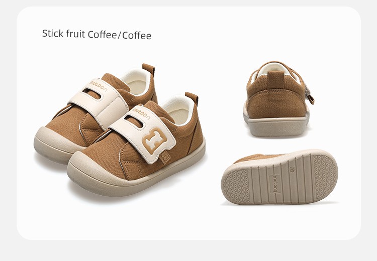 Toddler Stable Shoes for Spring and Autumn, Boys' Baby Kindergarten Indoor Shoes, Soft-Soled Anti-Collision Canvas Shoes, Girls' Shoes — 33