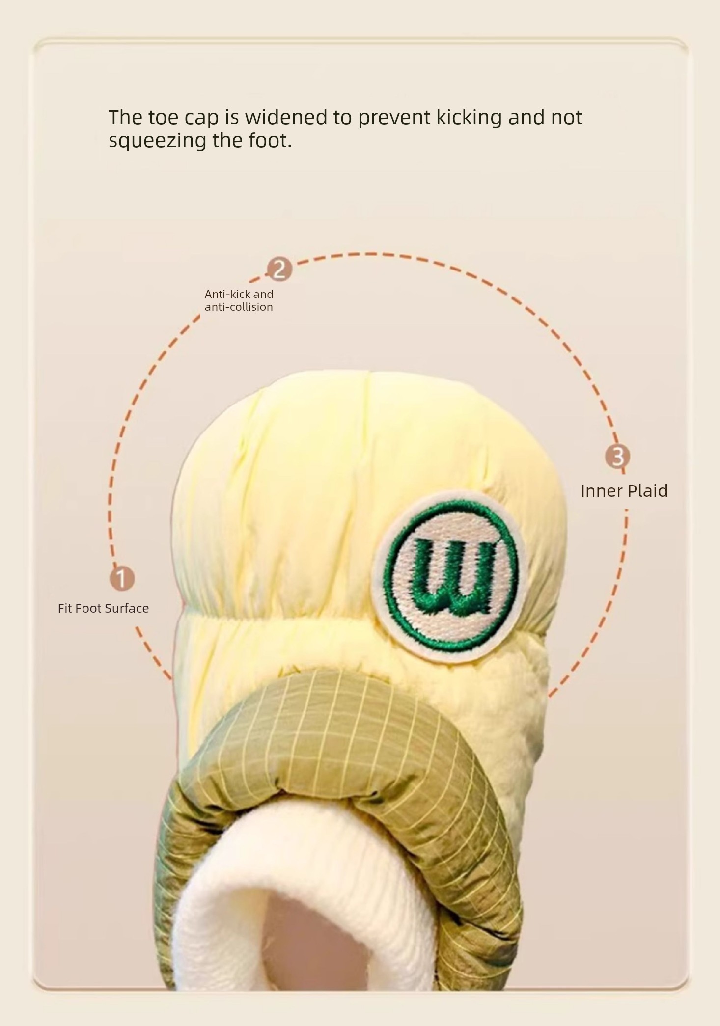 Baby Shoes Winter Fleece Lining 0 to 6 Months 12 Winter Ankle Sock Winter Room Socks Newborn Baby Autumn and Winter Cotton Shoes — 5