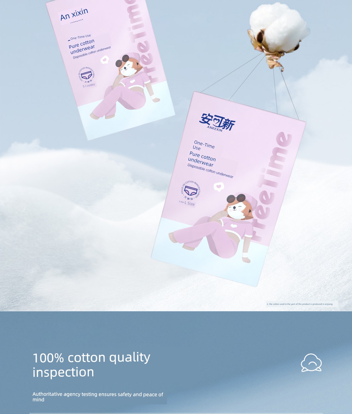 Anke New Sterile Pregnant Women 30 Disposable Underwear — 6
