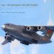 1 130 Yun20 aircraft model China Y-20 Kunpeng transport aircraft alloy simulation military model gift ornament