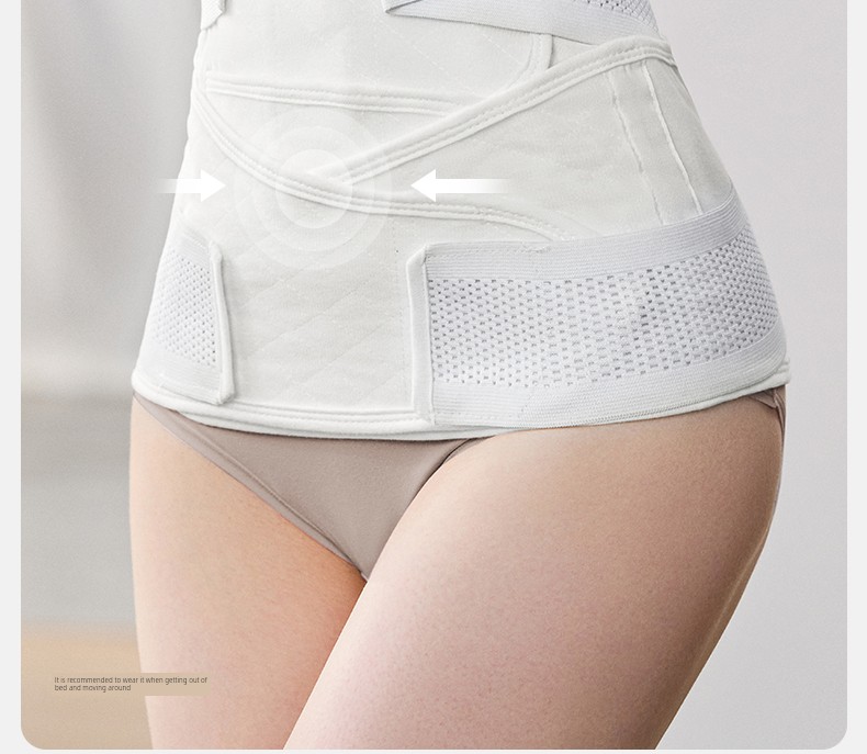 Manxi Abdominal Binder for Postpartum Body Shaping and Recovery, Waist Binder for Postpartum Women, Natural Birth and Caesarean Section Silk Binder — 9
