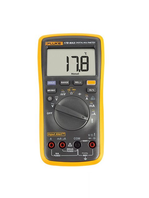 Fluke multimeter FLUKE digital fully automatic high-precision intelligent 17Bmax electrician anti-burning 15B universal meter