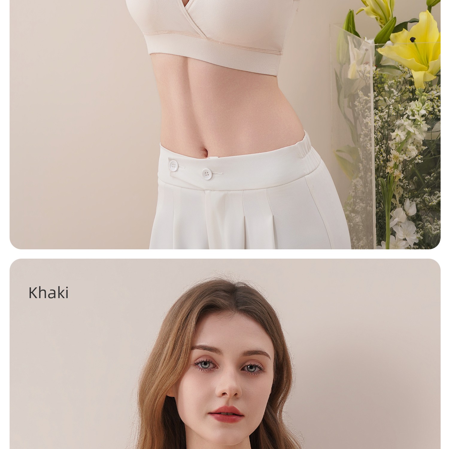 Pure Cotton Nursing Bra, Sleep-Friendly Maternity Bra, Vest-Style Postpartum Breastfeeding Bra, Suitable for Sleeping, Anti-Sagging, Thin Style — 30
