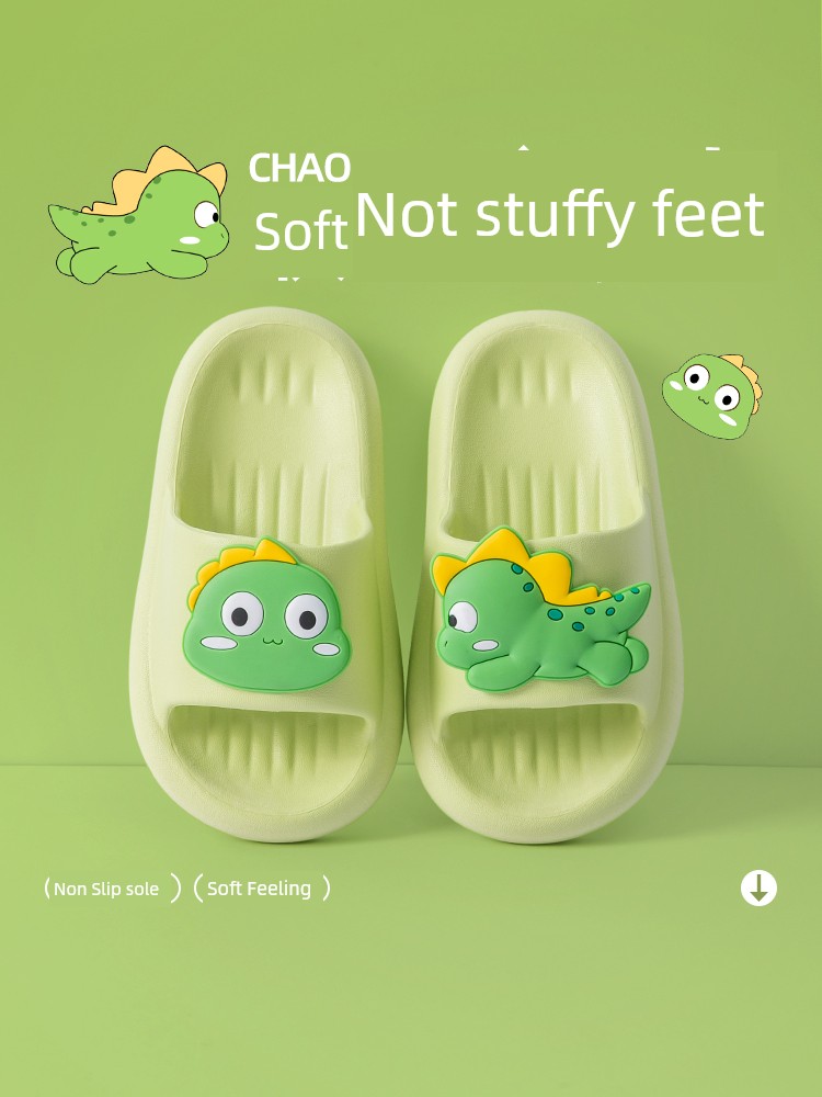 Kids Slippers Boys Summer Kid Boy Interior Home Lightweight Bath Non-Slip Girl Baby Dinosaur Sandals