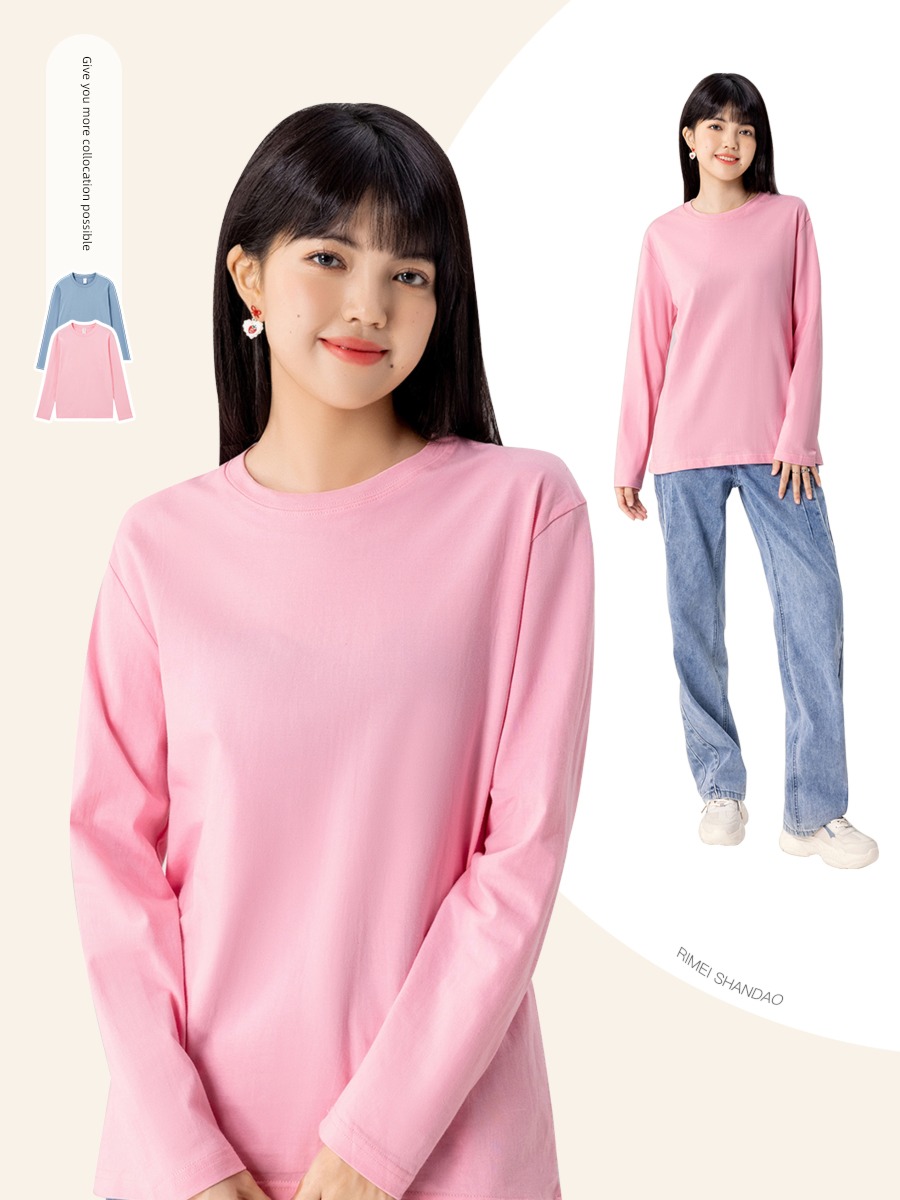Autumn and winter ma'am Minority ins Inner lap Sweater Long sleeve T-shirt