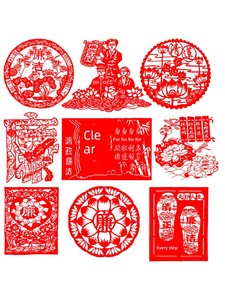 Anti-Corruption and Integrity-Themed Paper-Cut Works, Honest Art,廉刻纸完成品, Handmade Creative Cultural Paper-Cu