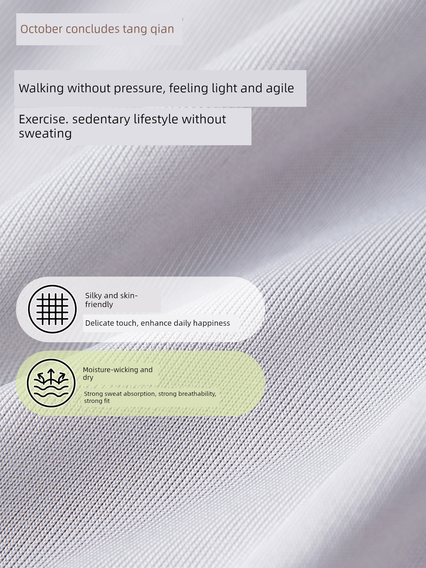 October Crystalline Men Seamless Antibacterial Disposable Underwear