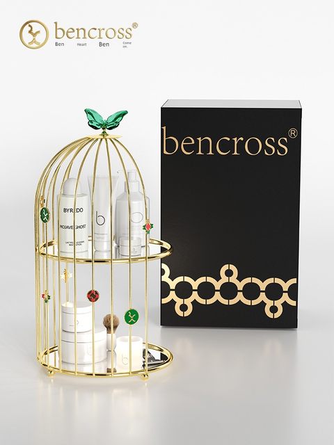Benxin originally light luxury butterfly bird cage storage rack cosmetics storage rack living room bedroom