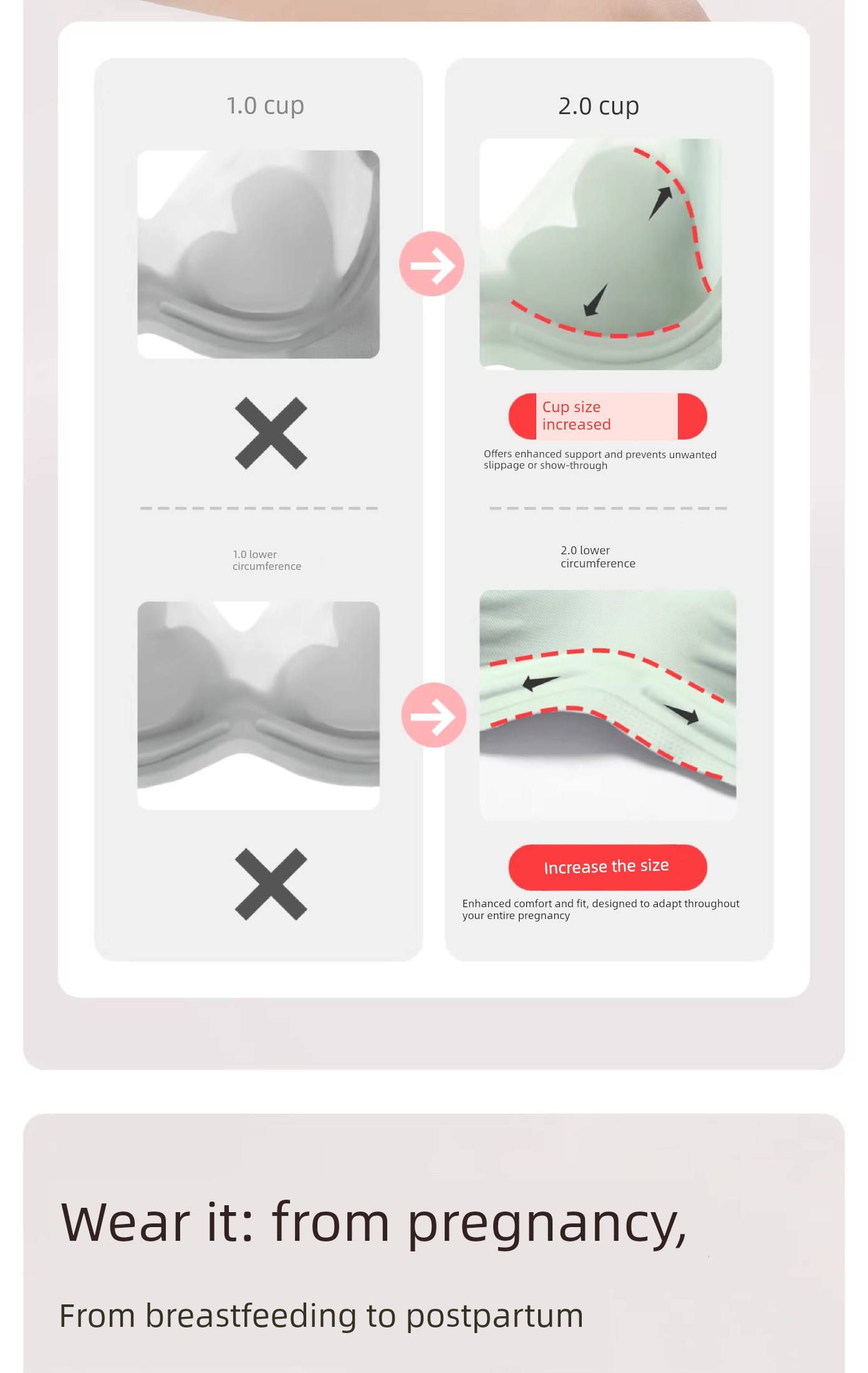 Summer Ultra-Thin Push up and Anti-Sagging Breastfeeding Intimates — 19