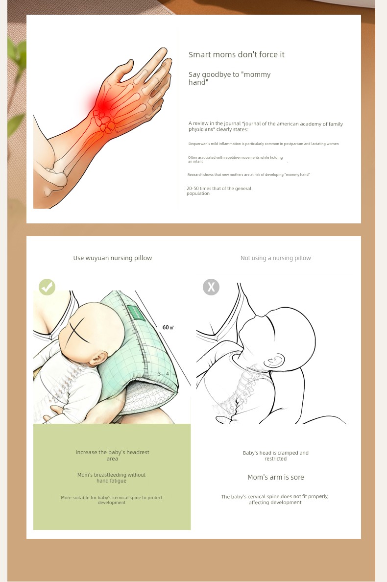 Wu Yuan Liberation Hand Cushion Summer Nursing Pillow — 8
